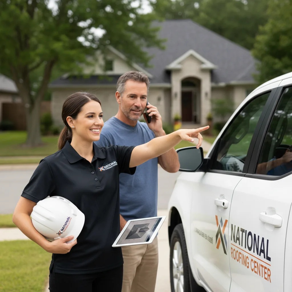 National Roofing Center customer support in Weaverville